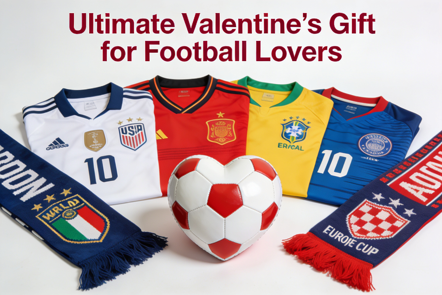Valentine's gifts for soccer fans