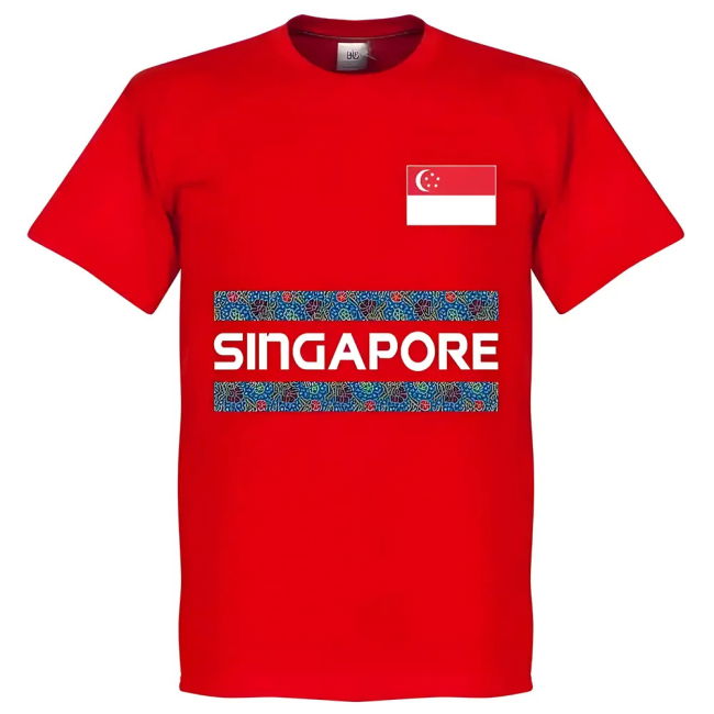 New Breathable Singapore Home Team Kit