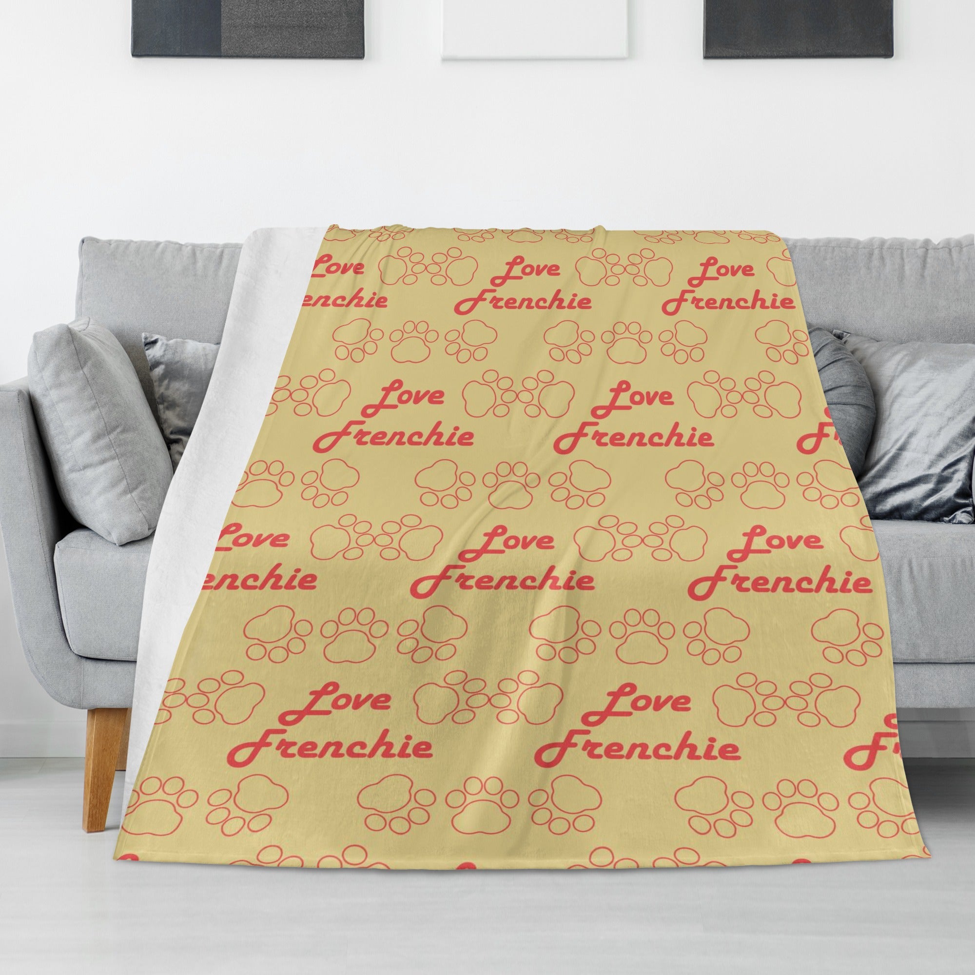 French Bulldog Rocky Blanket Cute Frenchie Essential
