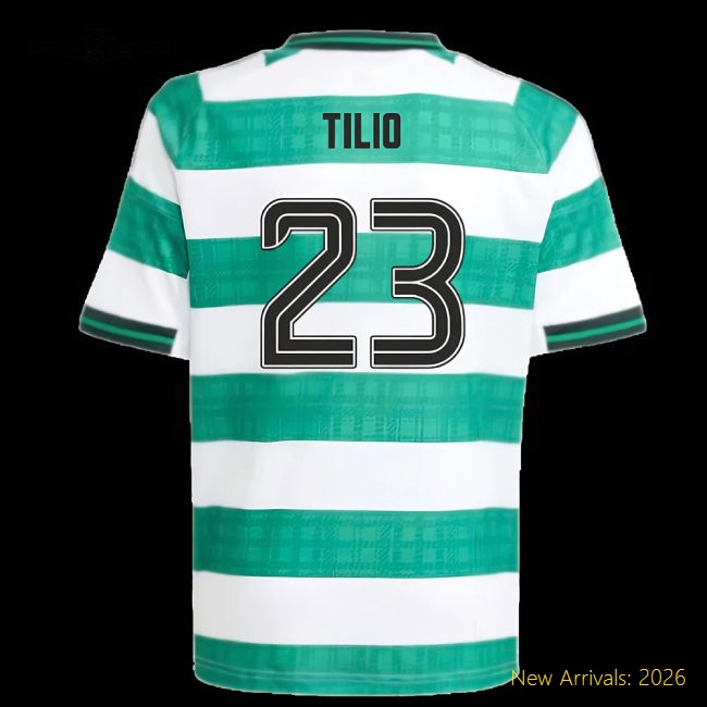 2025-2026 Celtic Home Shirt - Kids (Tilio 23)