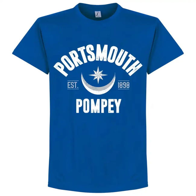 Portsmouth - Royal T-Shirt - (Adult
