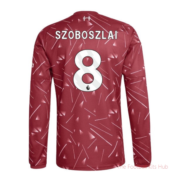 [EFKS] 2026-2027 Liverpool Long Sleeve Home Shirt Kids Szoboszlai 8