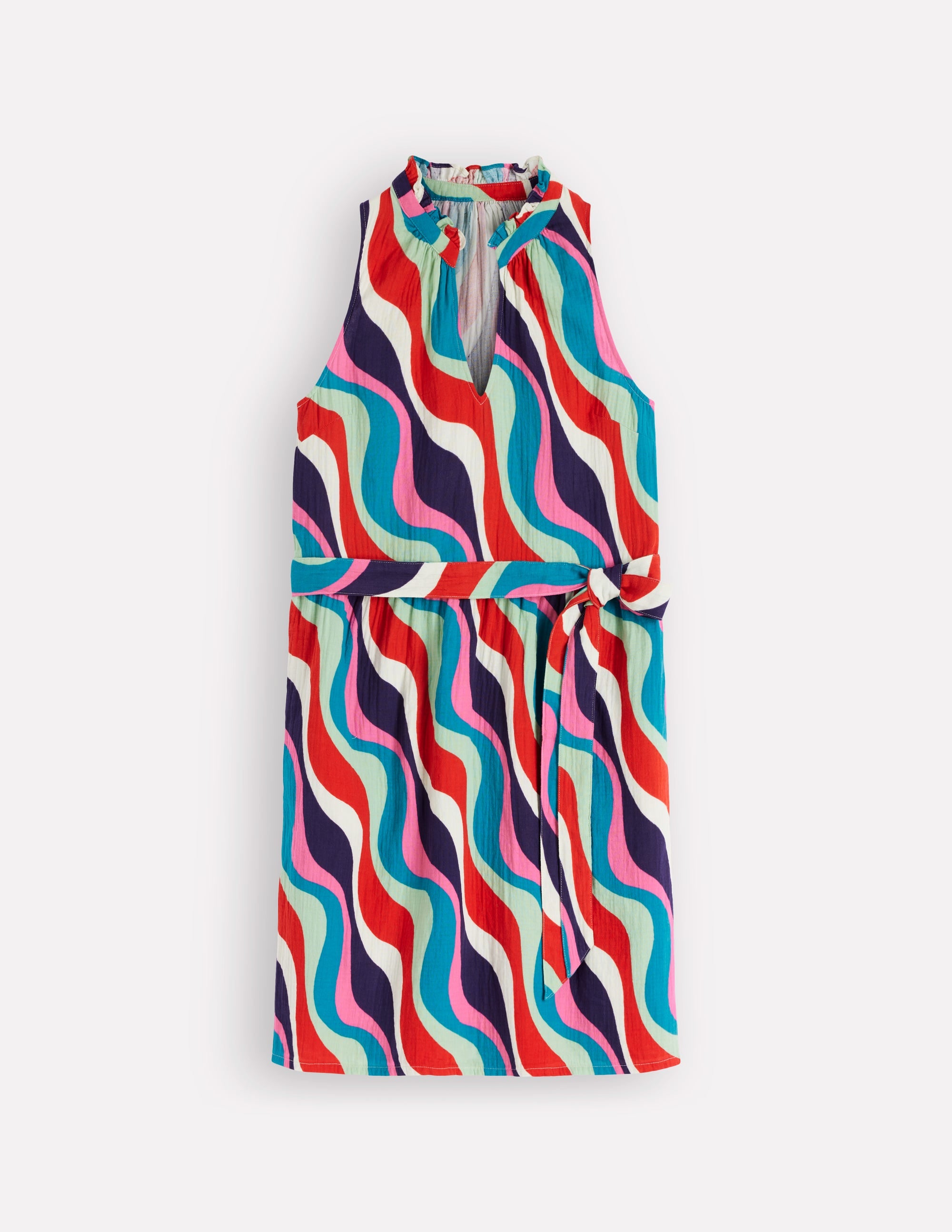 Viv Double Cloth Short Dress