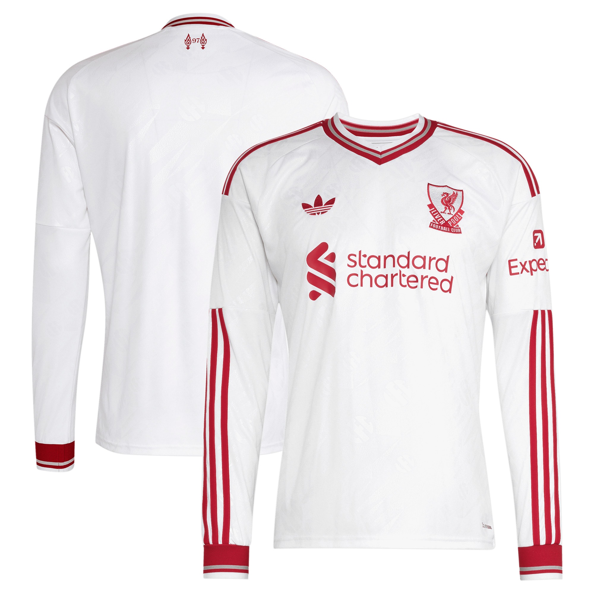 [SJH] Liverpool 2026/27 Away Replica Long Sleeve Jersey - White