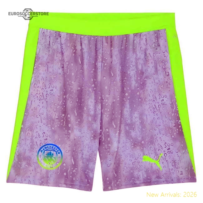 2025-2026 Man City Third Shorts (Cool Weather)