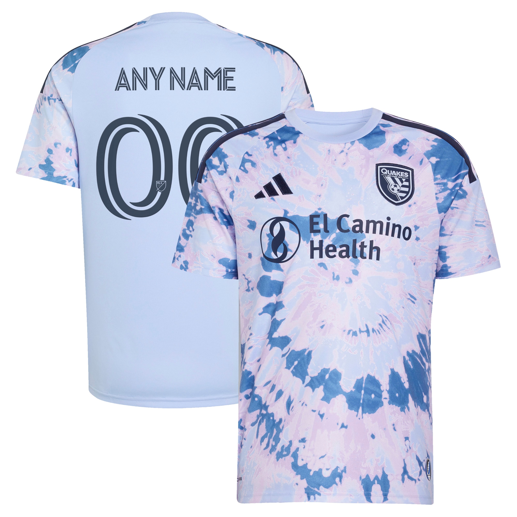 [JED] Women's San Jose Earthquakes 2026 The Dead Kit Replica Custom Jersey - Light Blue