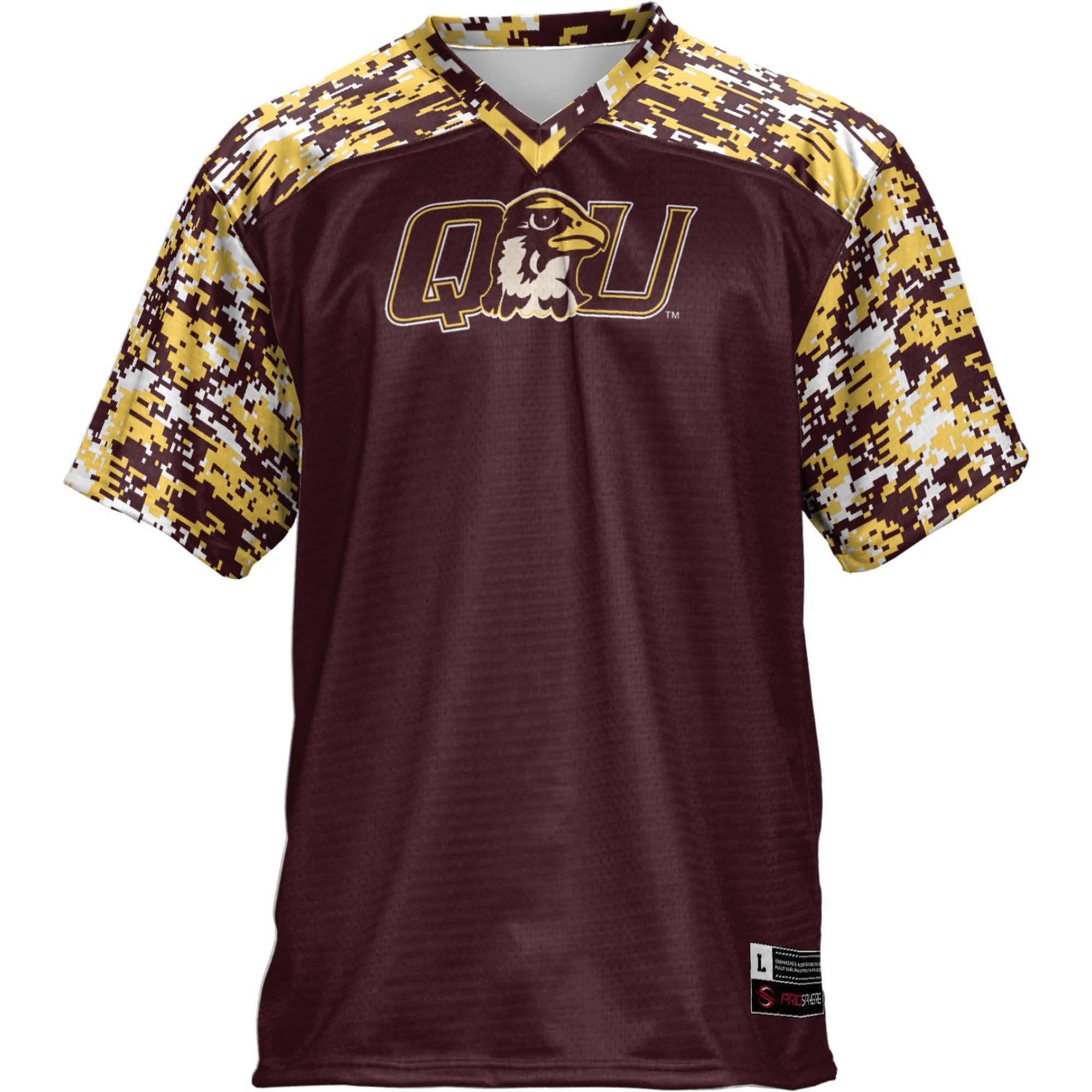 [DDG] Quincy Hawks GameDay Greats Football Jersey - Brown