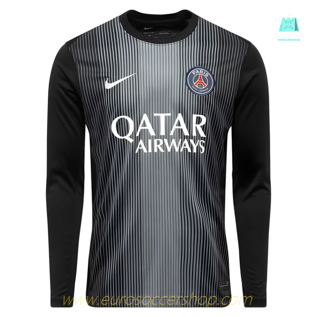 2025-2026 PSG Goalkeeper Shirt (Black)