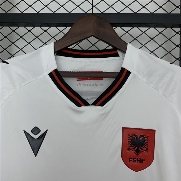 High Quality Quick Dry 2025 Albania Away Soccer Jersey Shirt