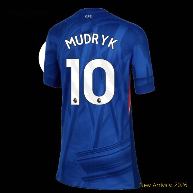 Chelsea 2024-25 Home Fan Version For Kids (Mudryk Football Shirt