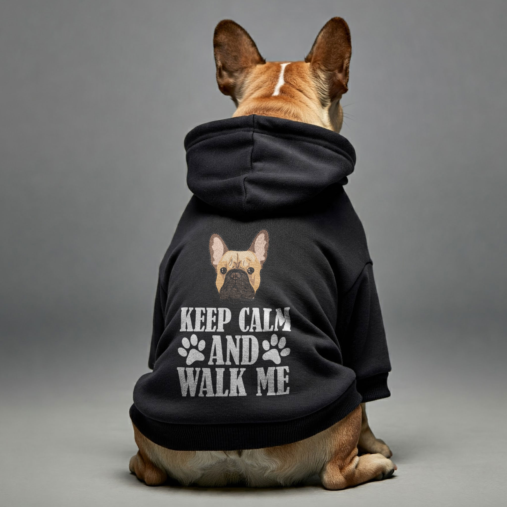 Comfortable Keep Calm And Walk With Me - Personalized French Bulldog ...