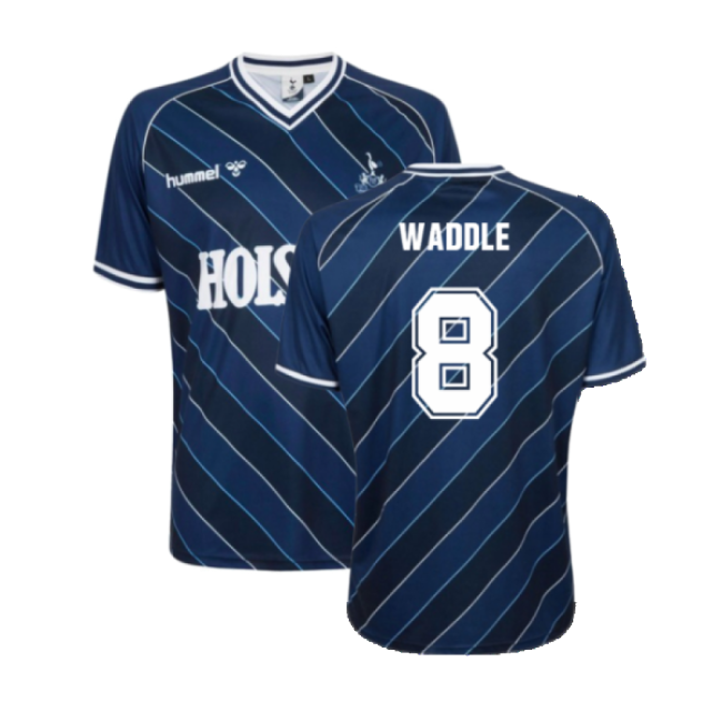 Spurs Certified Tottenham 1986 Retro Away Shirt (Waddle 8)