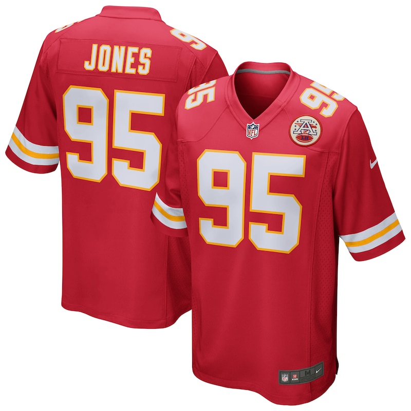 None Chris Jones KC Chiefs Professional Collector's Item Game Day Wear