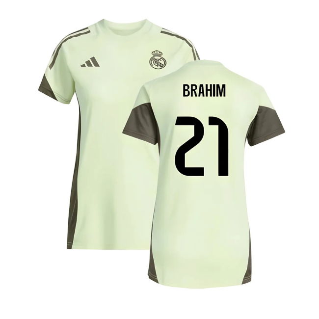 New Comfortable Real Madrid Training Game Jersey (Womens)