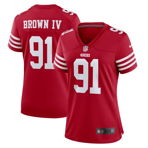 Performance San Francisco 49ers Game Jersey - Premium Scarlet NFL F...