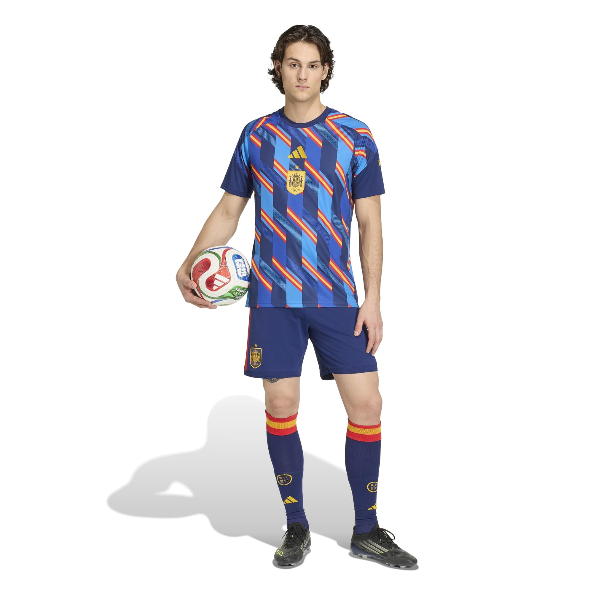 [SJH] Spain National Team 2026 Pre-Match Jersey Top - Navy