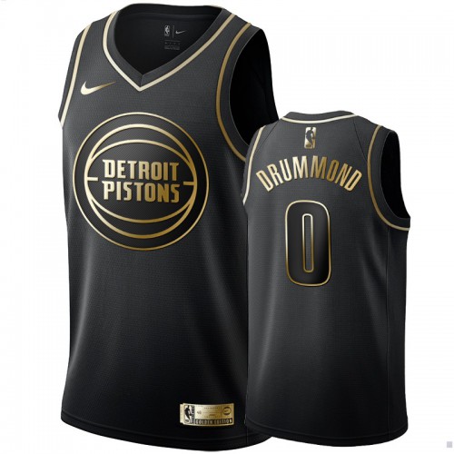 Nike Nuggets Black Detroit Pistons #0 Jersey - Reasonably Priced