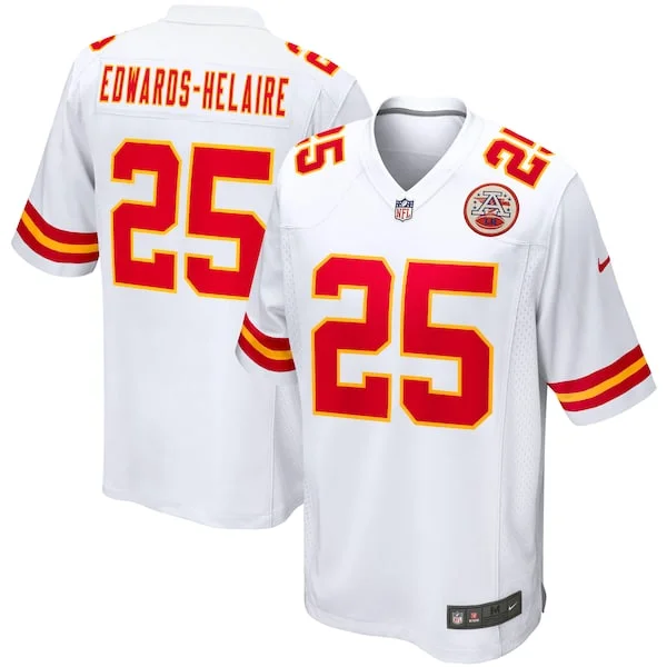 Official KC Chiefs Game Jersey - White | NFL Fan Apparel | NFL Footbal