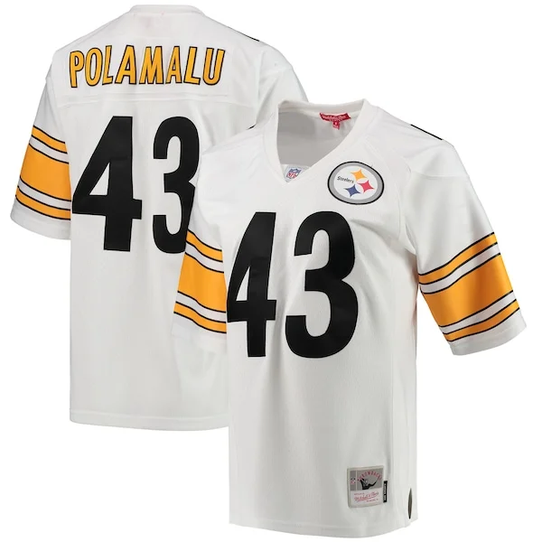Pittsburgh Steelers Replica NFL Jersey - White | Top-Grade Football...