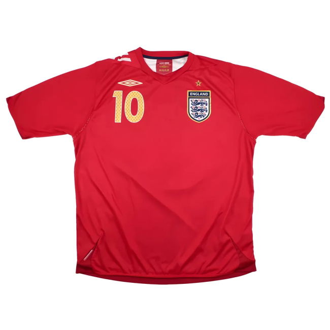 Premium England 2006-08 Away World National Match Match Professional