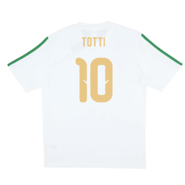 2026-2027 Italy Dna Tee (White) (Totti 10) Official Worldcup