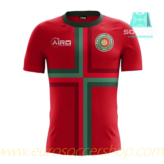 2025-2026 Season Portugal Home Football Shirt Kids Edition