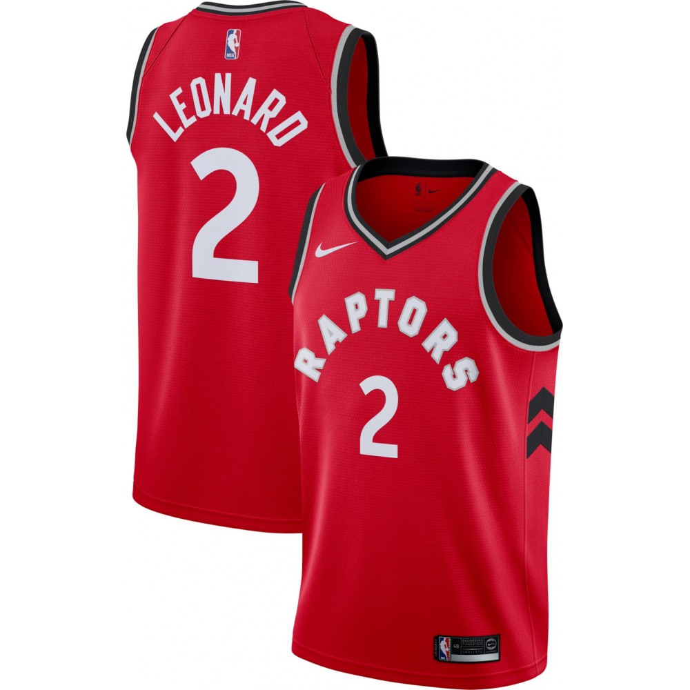 Performance Rare Men's Toronto Raptors #2 Kawhi Red Basketball Jersey