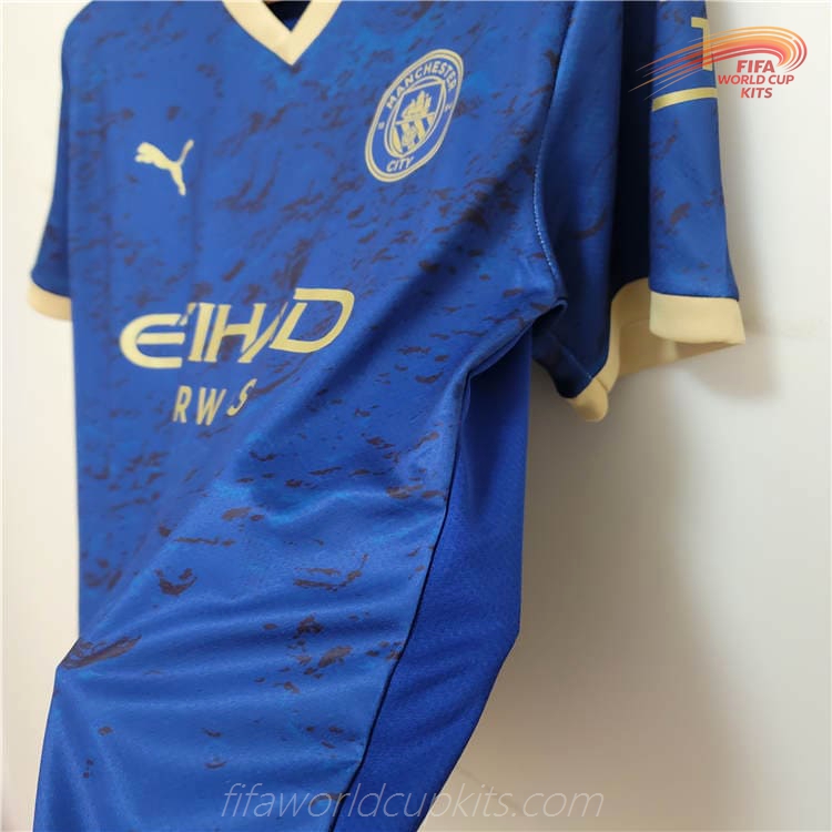 Manchester City 23-24 Special Blue Football Kit