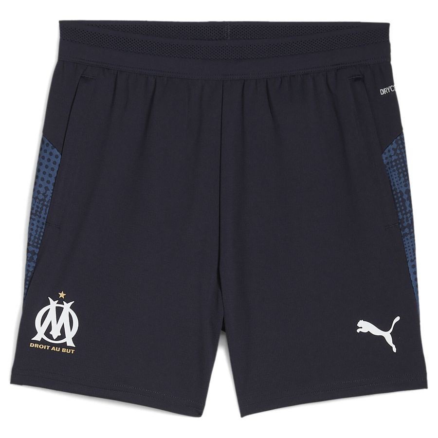 Marseille Training Shorts - New Navy/PUMA White Kids