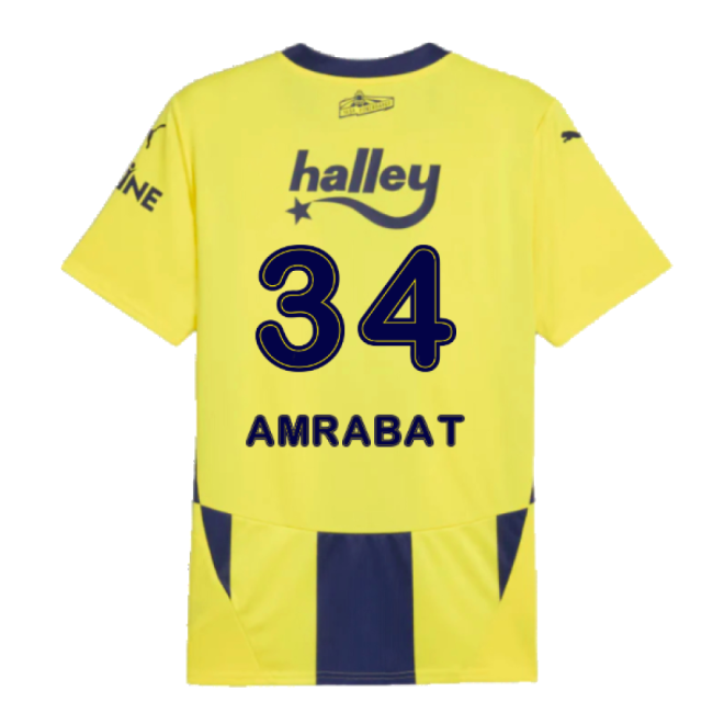 Home Jersey Amrabat 3 #4 Value For Money Official Merchandise (v6)