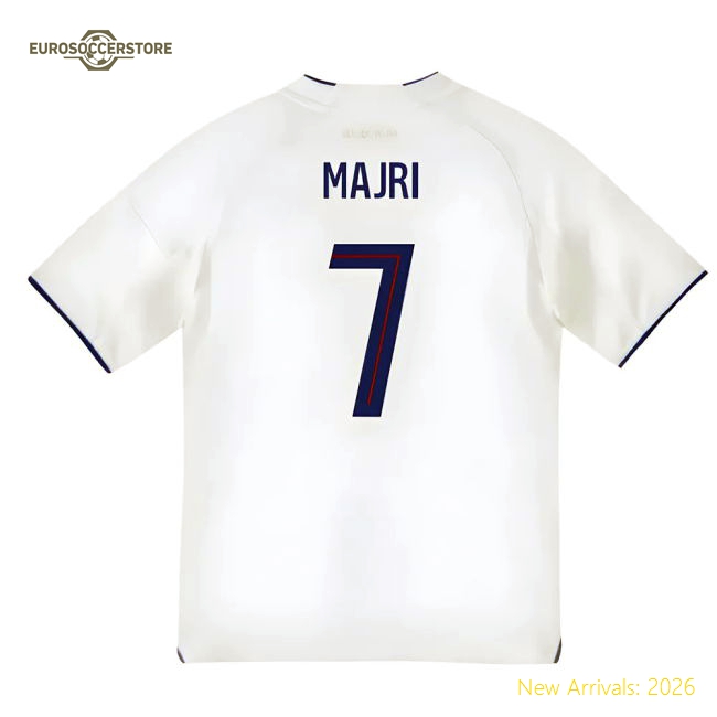 2025-2026 Olympique Lyon Home Shirt (Kids) (Majri 7)