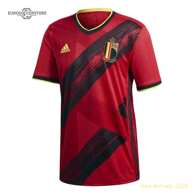 2020-2021 Belgium Home Adidas Football Shirt (TIELEMANS 8)