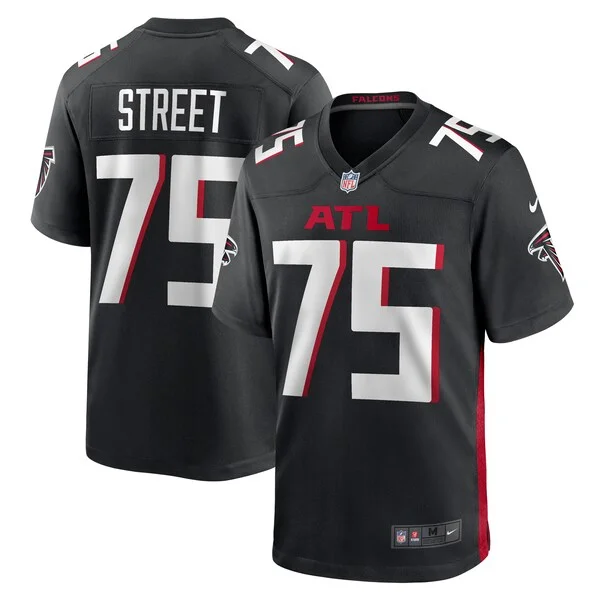 None Kentavius Street Game Jersey - Black | NFL Player Jersey