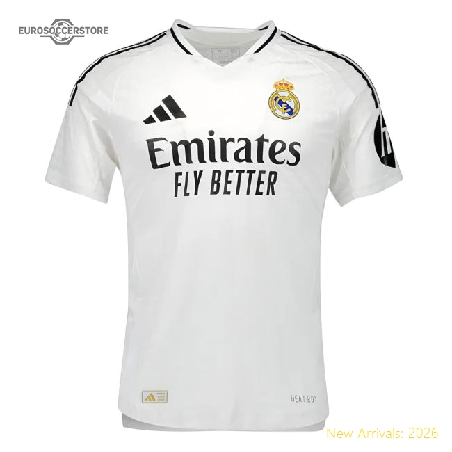 2024-2025 Real Madrid Authentic Home Kit (nacho 6) - Collectors Item