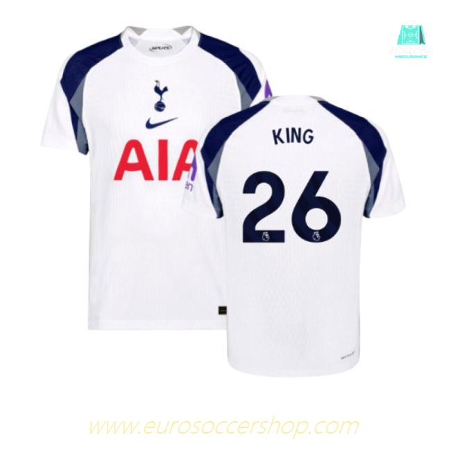 2025-2026 Tottenham Hotspur Authentic Home Shirt (King 26)