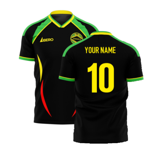 Top Jamaica 2006 20242025 Away Shirt Athletic Climalite