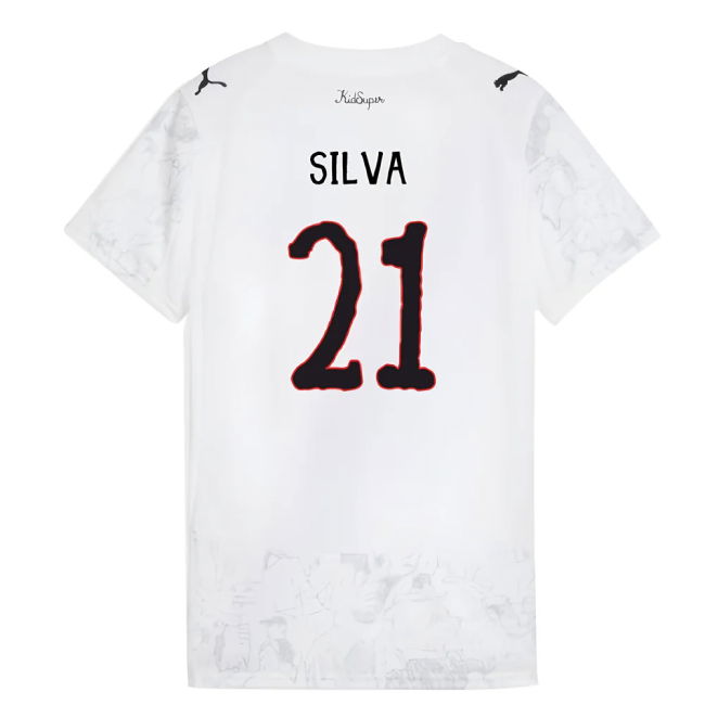 Silva 21 Manchester City Football Club Fan Shirt - Kids Version (1)
