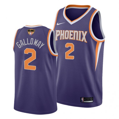 Elite PHX #2 Langston Galloway 2021 Finals NBA Swingman Jersey Purple