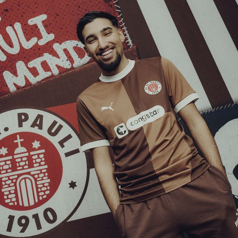 St. Pauli Home Shirt 2024/25 For Algeria Football Fans