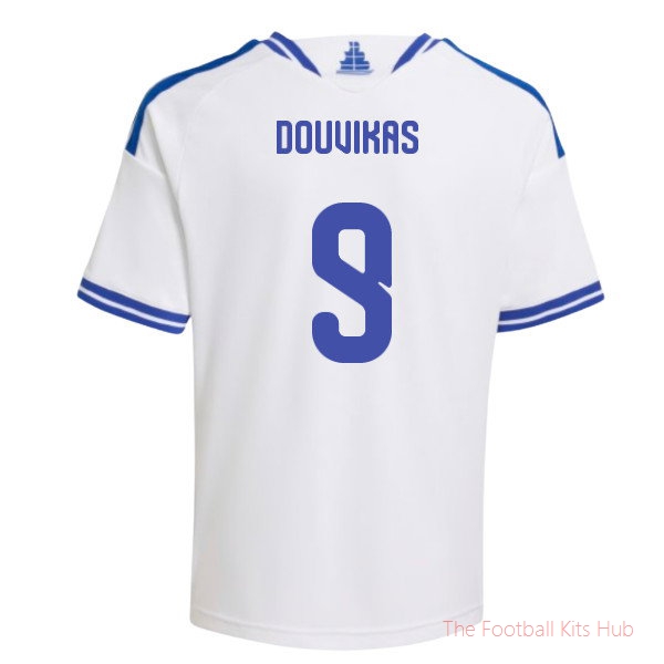 2026-2027 Greece Home Shirt (Kids) (Douvikas 9)
