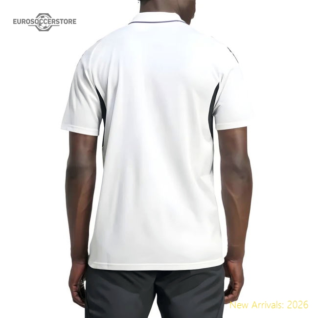 Authentic Superior Polo Shirt White 2025-2026 Man Official Utd