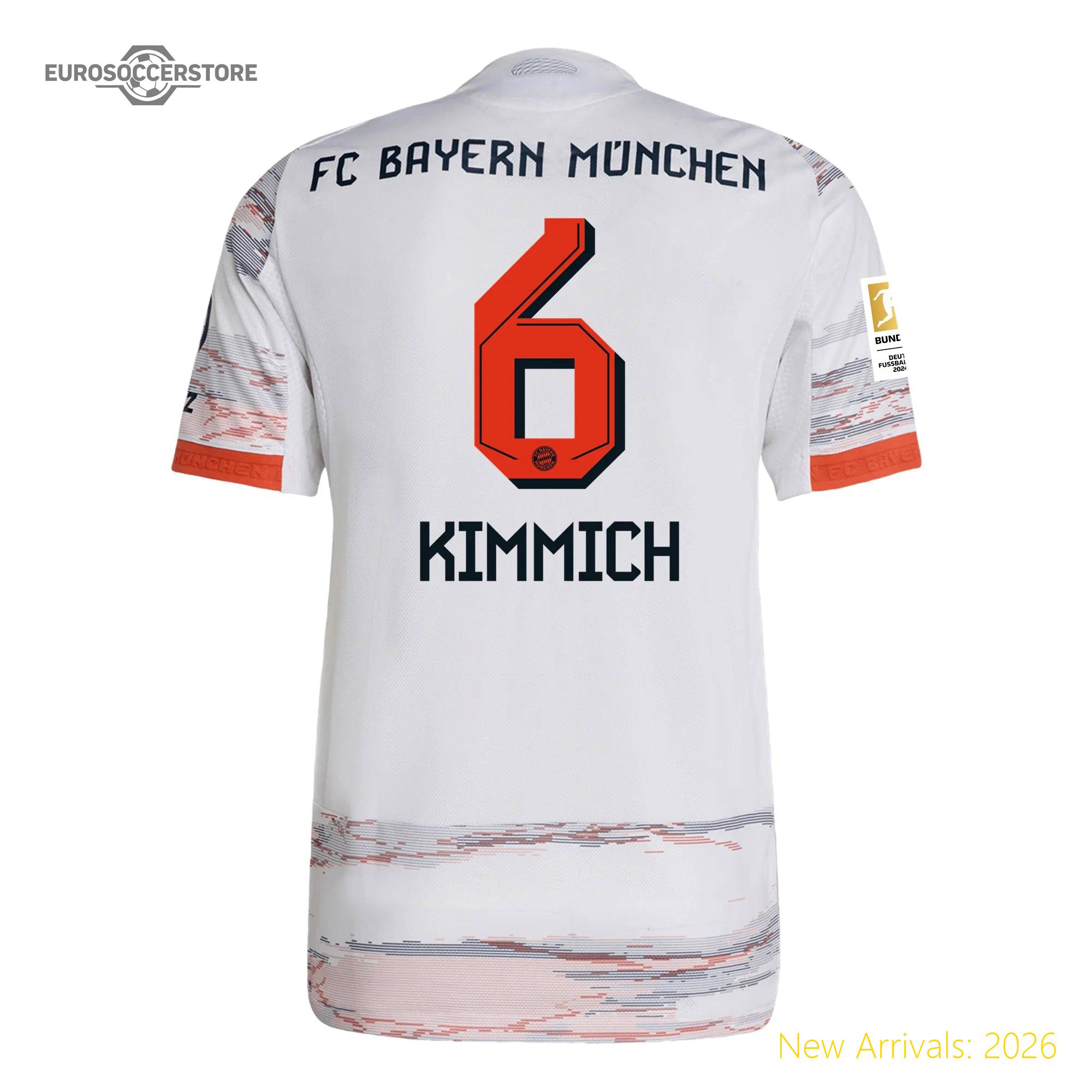 Official Team Merchandise Men Bay Team Top-grade Away Jersey 2023