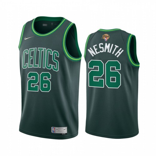 Green BOS Boston Celtics #26 Nike Retro Jersey Game Day Wear