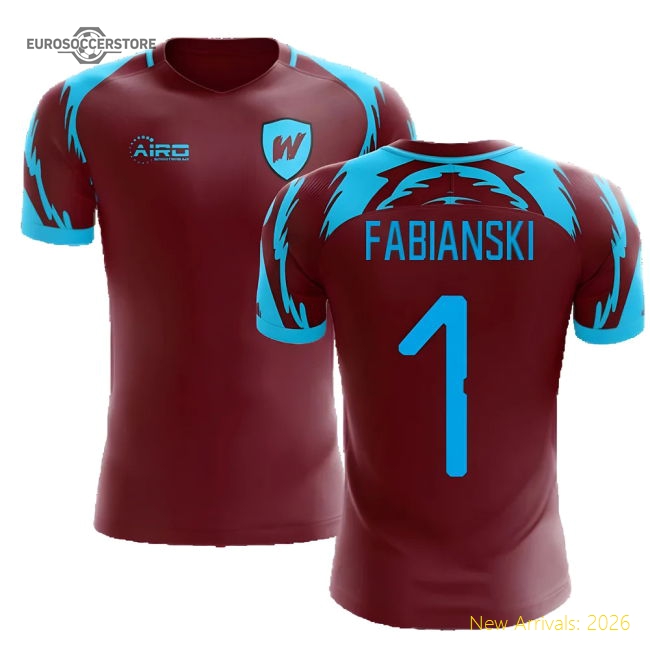 Match-ready England's Top League Team Fabianski Home Jersey Technology