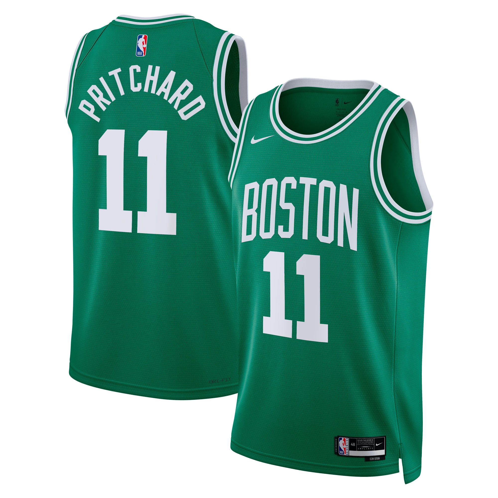[LK] Payton Pritchard Boston Celtics Unisex Swingman Jersey - Icon Edition - Kelly Green