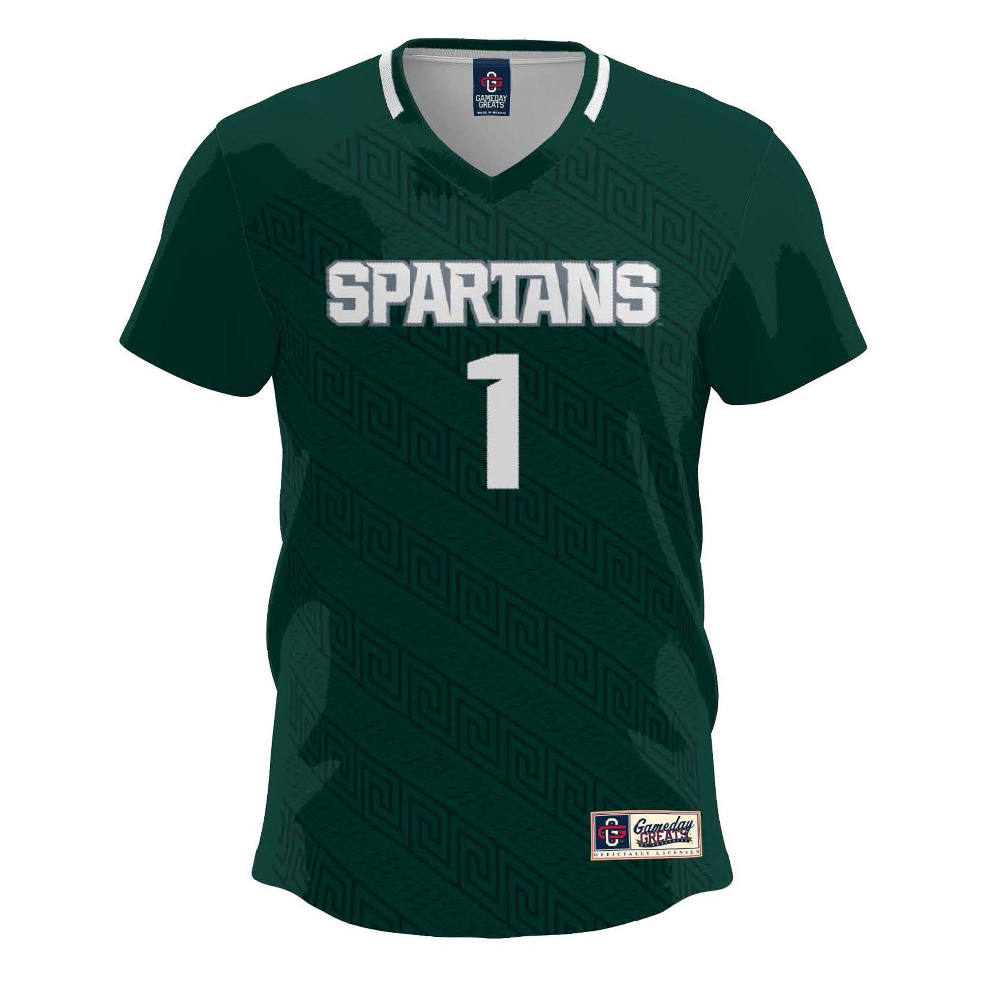[SJH] Michigan State Spartans GameDay Greats Lightweight Soccer Team Jersey - Green