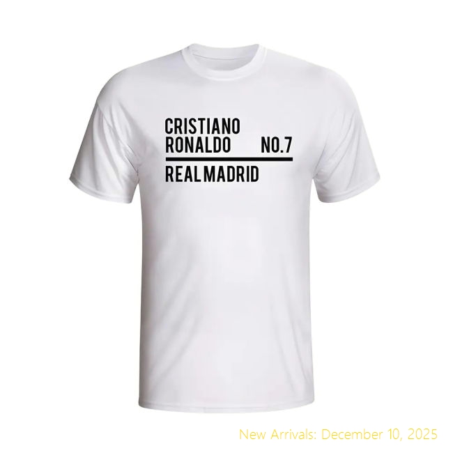 Real Madrid (rm) T-shirt - Authentic Fan Edition - Football Supporter