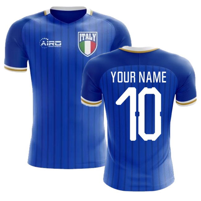 Kids Italy Senior Team Pro Level Home Professional Jersey (1)