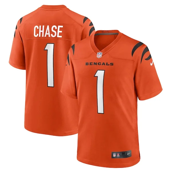 Performance None Game Jersey - Premium Orange NFL Fan Jersey | Game...