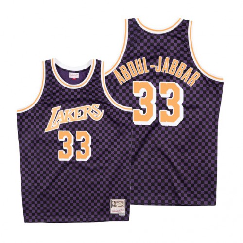 Purple LAL Angeles Lakers #33 Professional Jersey Premium Quality